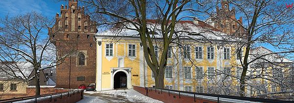 Warminsko-Mazurskie, zamek w Olsztynie.